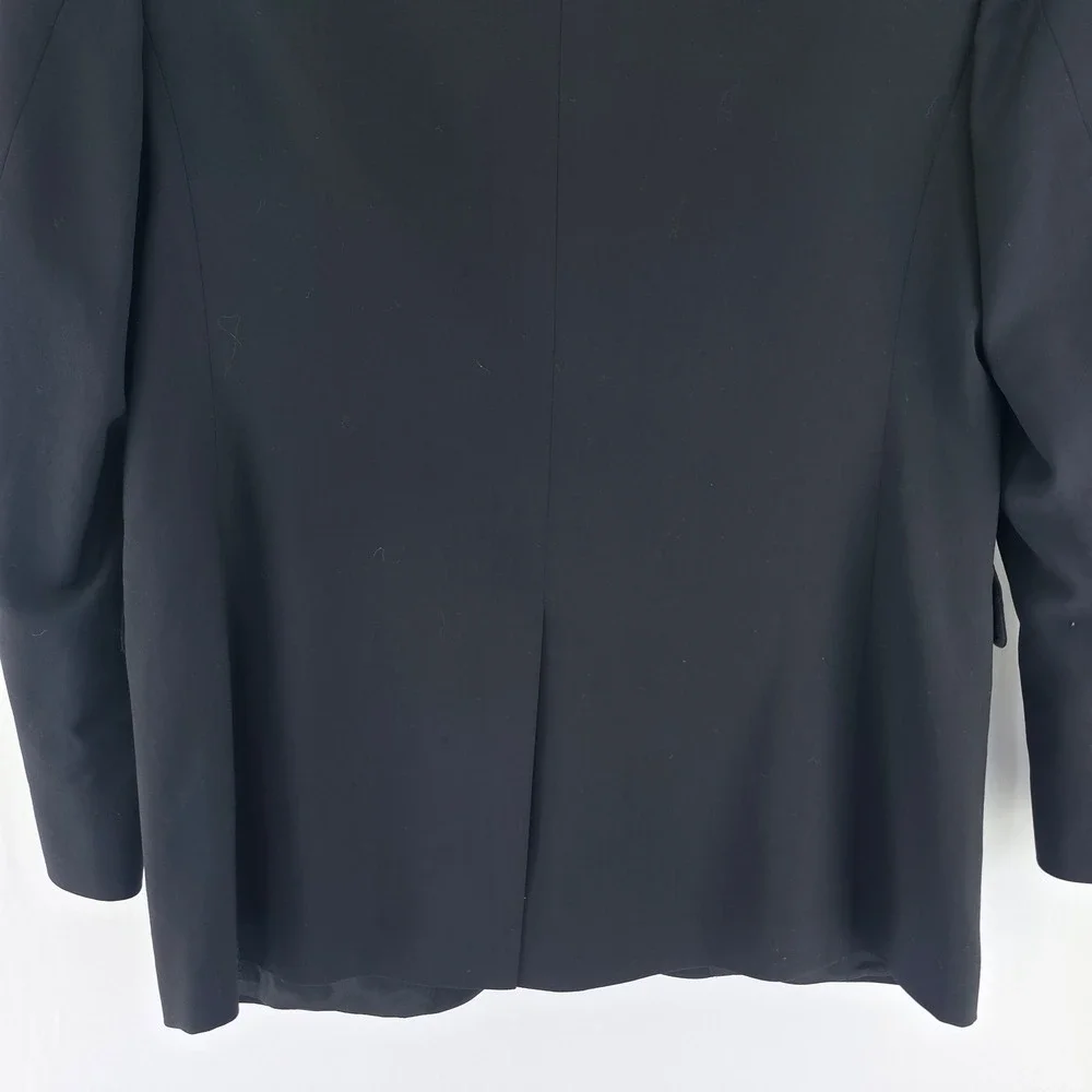 Banana Republic Blazer Mens 42R Navy Blue Modern Fit Professional Sport Coat
